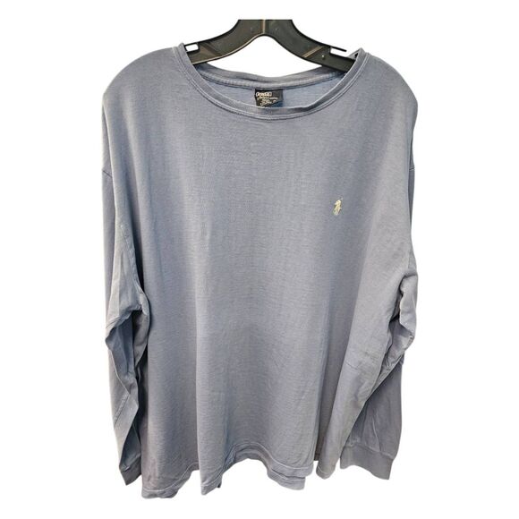 Polo Ralph Lauren Other - Polo By Ralph Lauren Vintage 90's Perwinkle Blue Long Sleeve Shirt Mens size XL